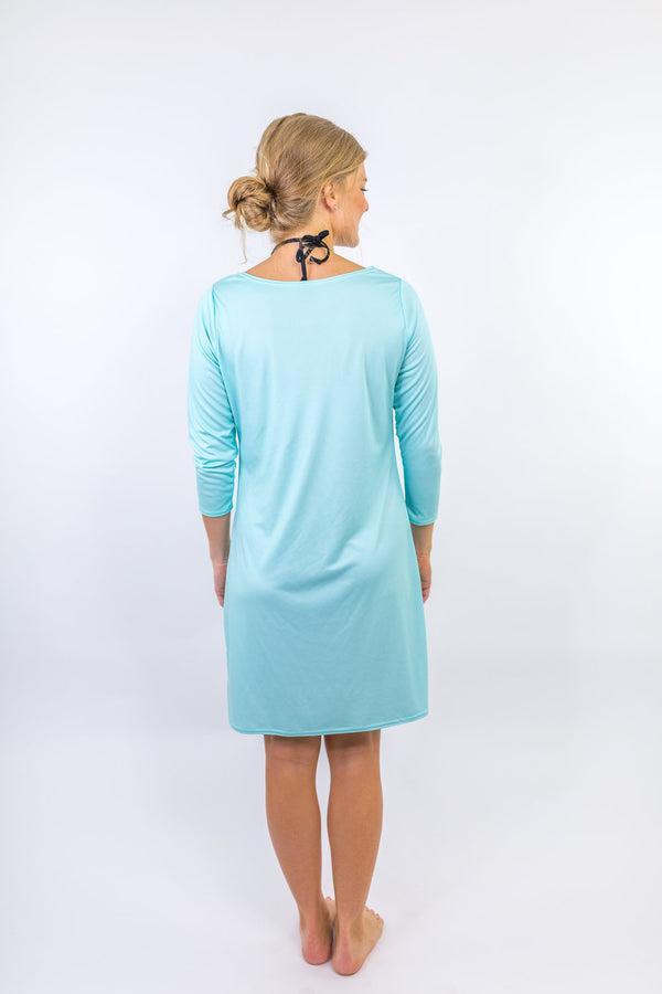 Sea Glass Green Dock Dress - ZAGS Sea Glass Green Dock Dress - ZAGS