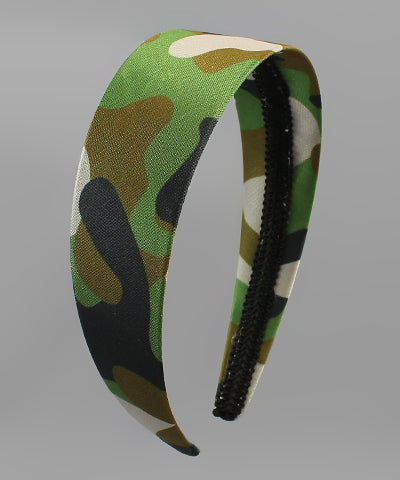 Camoflage Pattern Headband