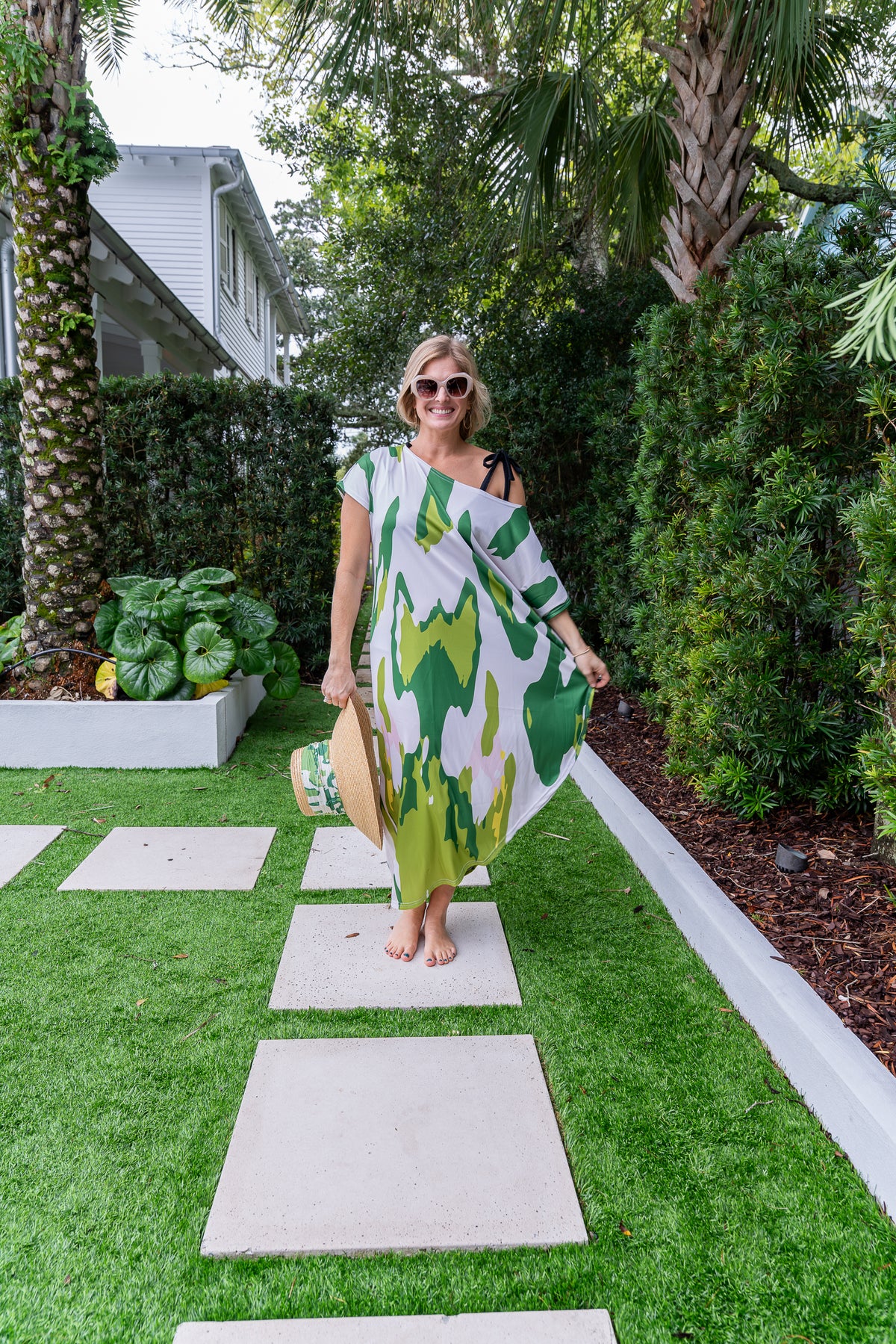 Lowcountry Camo Maxi Coastal Caftan