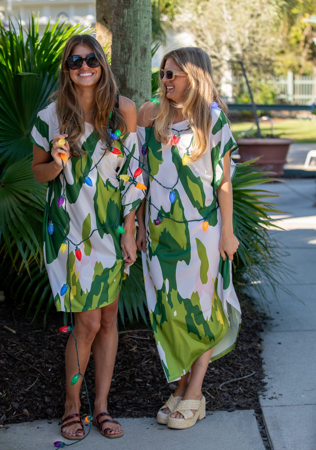 Lowcountry Camo Maxi Coastal Caftan