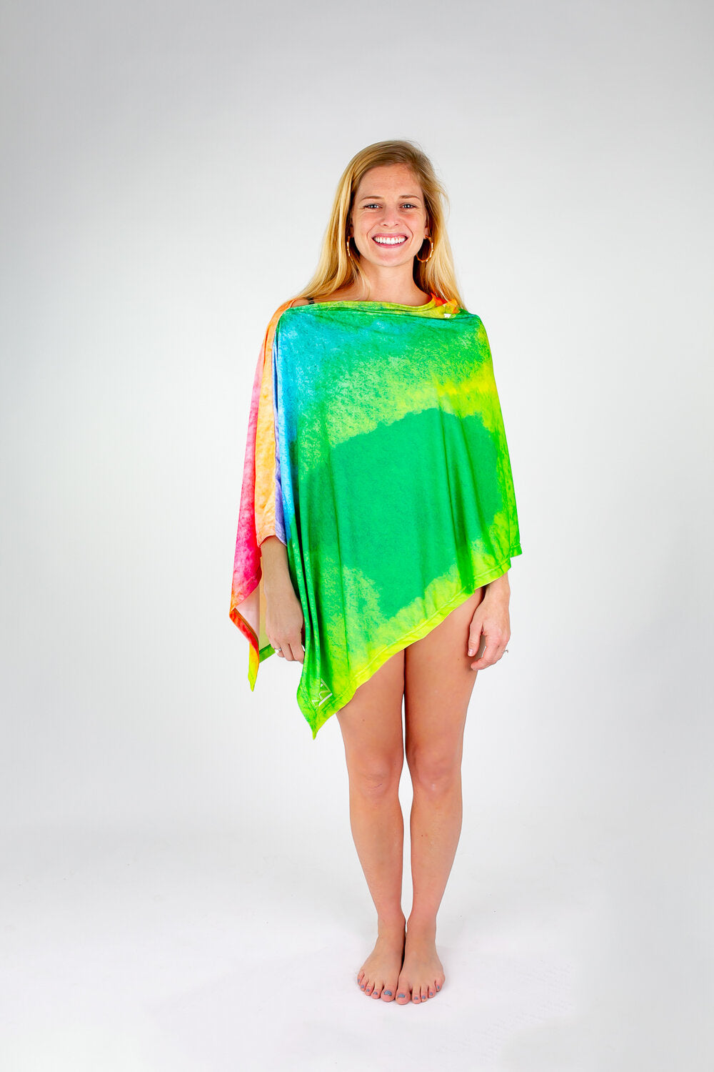Watercolor Perfection Party Poncho