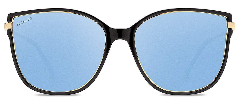 Ella - Black/Blue Mirror