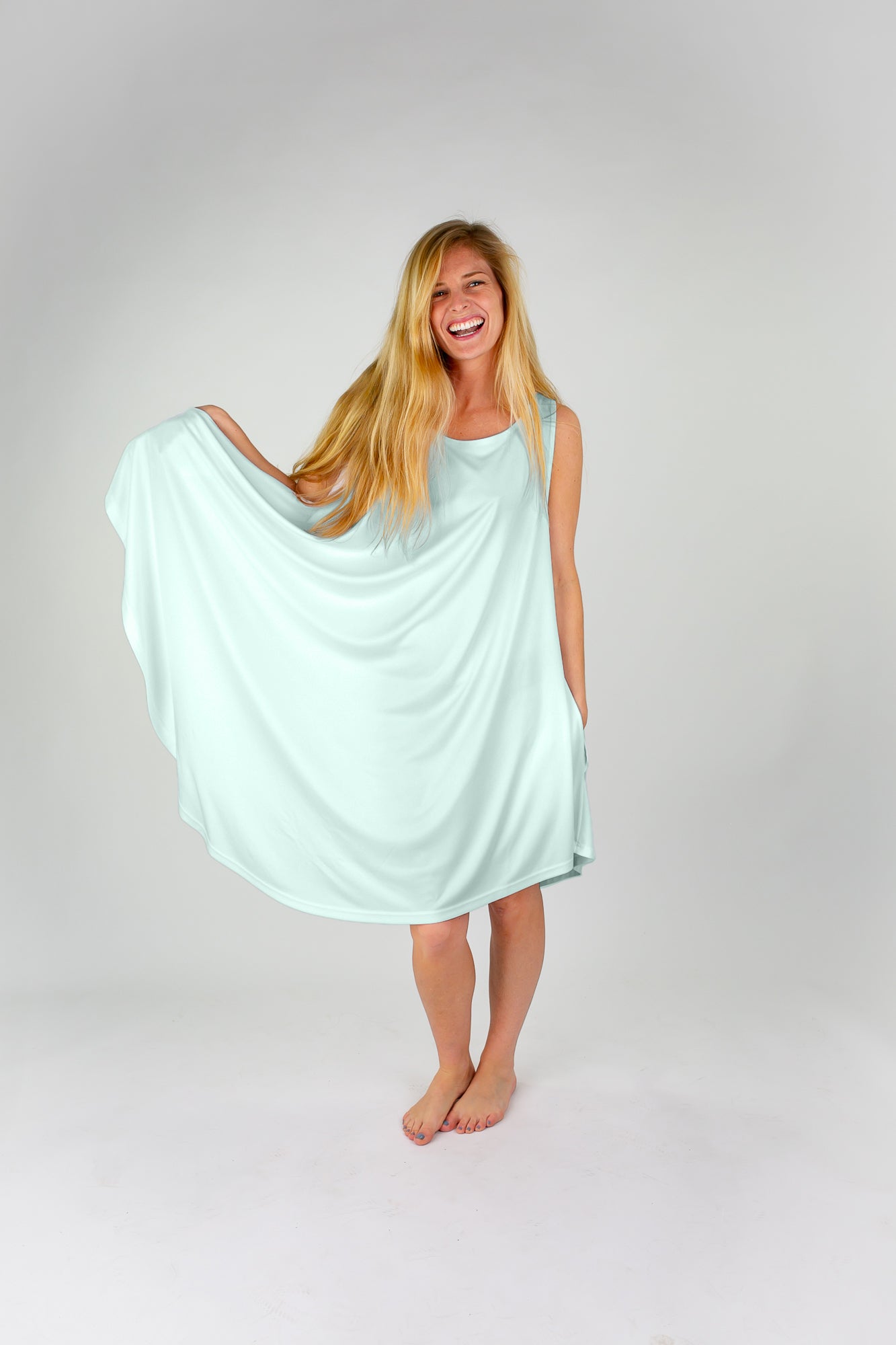 Sea Glass Green - Decked Out Dress - ZAGS Sea Glass Green - Decked Out Dress - ZAGS