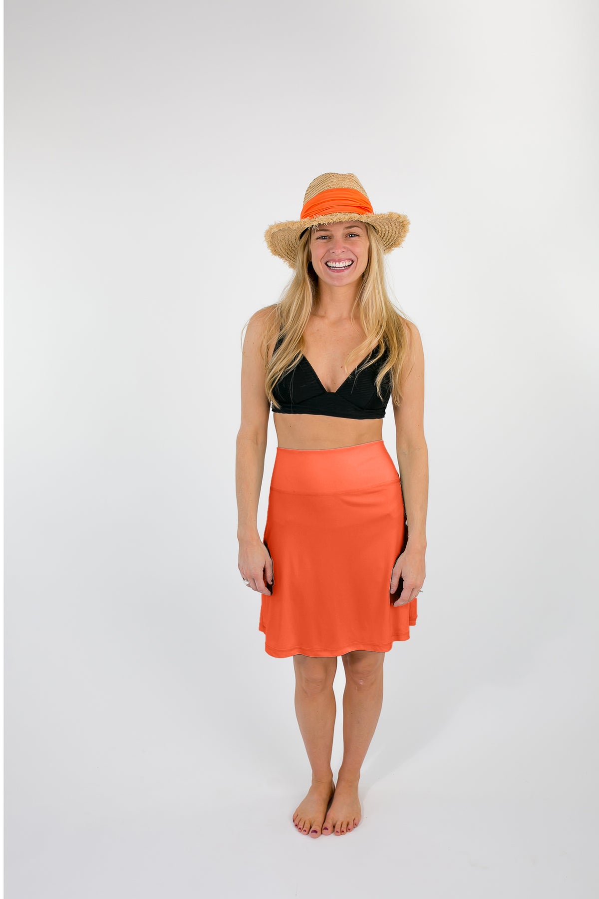 Seaside Skirt - Summer Sunset Orange